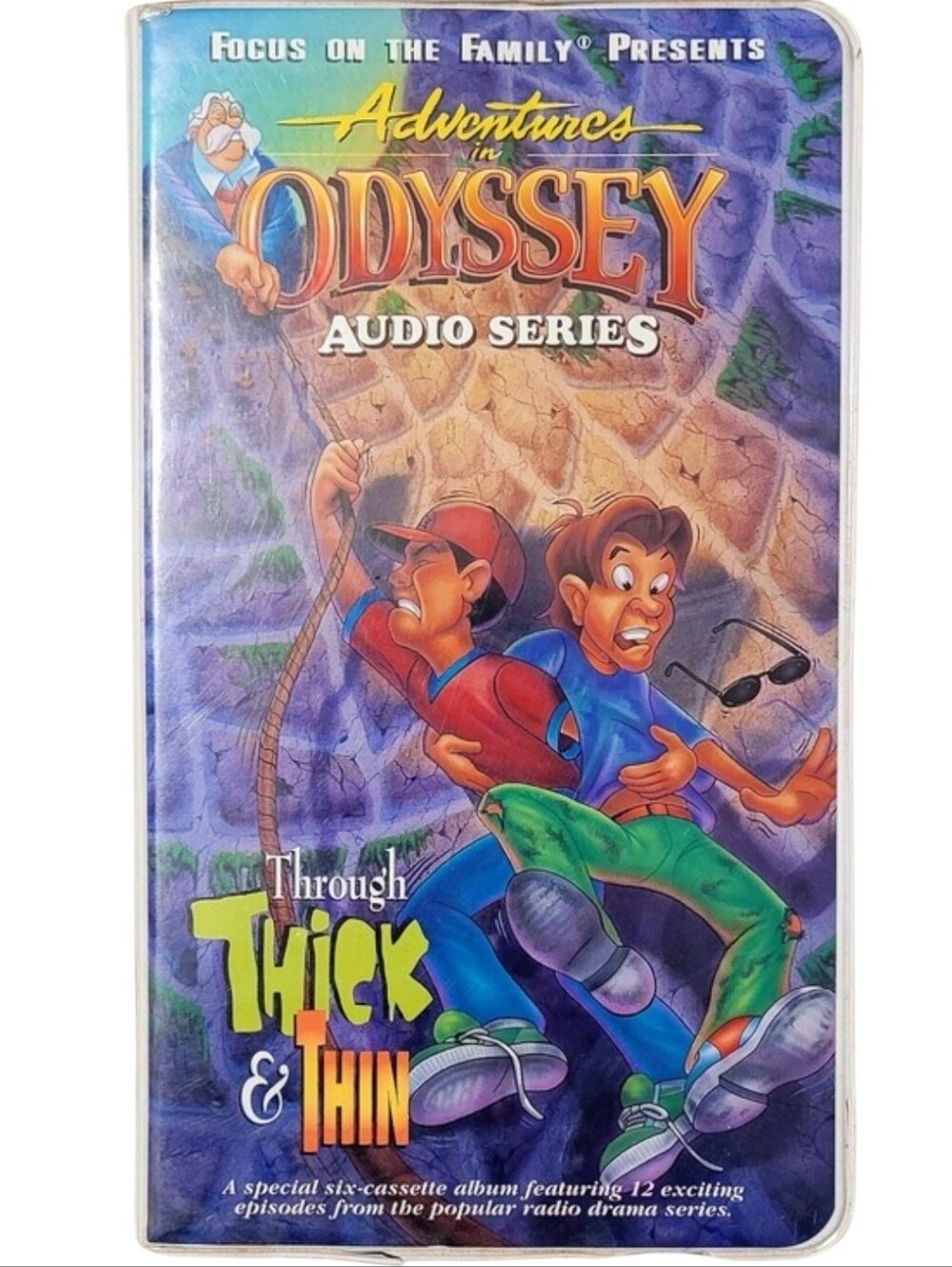 Adventures In Odyssey Vintage Cassette Album "Through Thick & Thin"